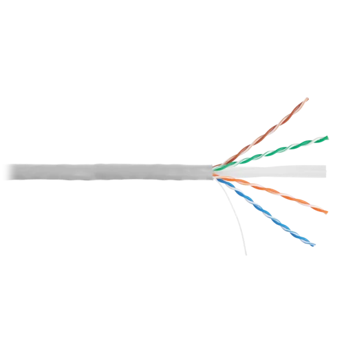 Кабель NIKOLAN U/UTP 4 пары, Кат.6 (Класс E), тест по ISO/IEC, 250МГц, одножильный, BC (чистая медь), 24AWG (0,53мм), внутренний, PVC нг(А), серый Кабель NIKOLAN U/UTP 4 пары, Кат.6 (Класс E), тест по ISO/IEC, 250МГц, одножильный, BC (чистая медь), 24AWG (0,53мм), внутренний, PVC нг(А), серый